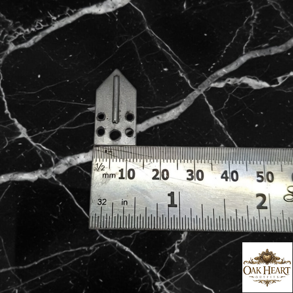 Steel Lamellar Scales – 13x25mm Armor Plates for DIY & Repair