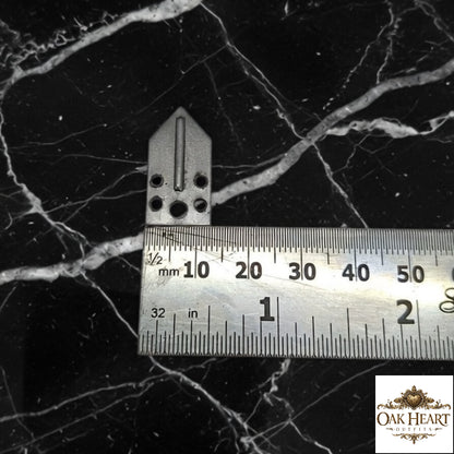 Steel Lamellar Scales – 13x25mm Armor Plates for DIY & Repair