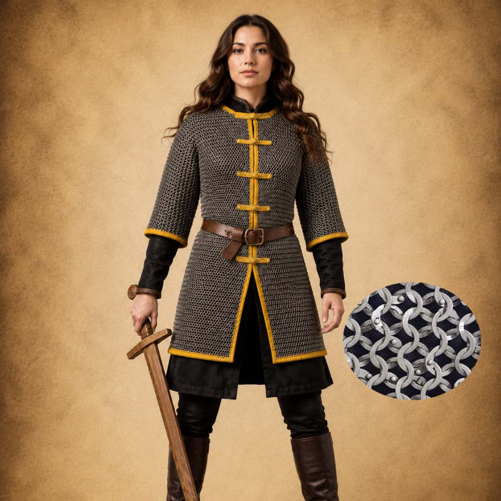 Battle Ready Chainmail Shirt – 9MM Flat Riveted Mail