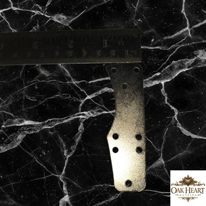 Lombardic Steel Lamellar Plates – Type 7 8.5x2.5 cm Armor Supplies
