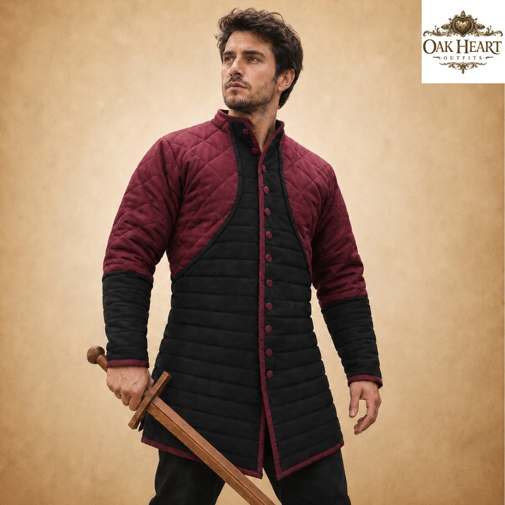 Medieval Quilted Gambeson Coat