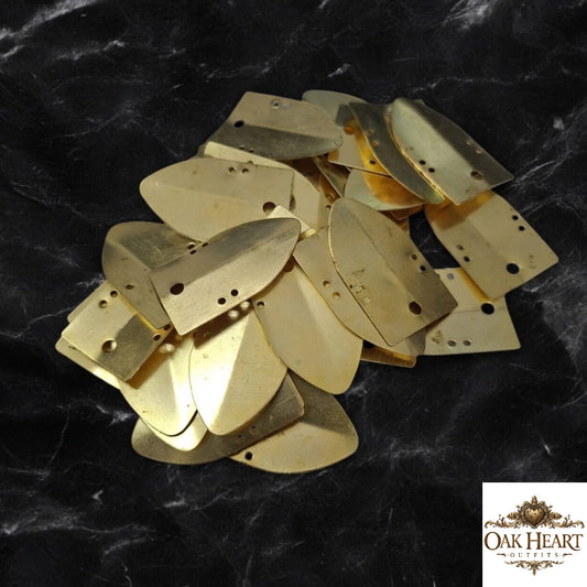 Brass Lorica Squamata Scales Type 11 – Roman Armor for LARP & SCA