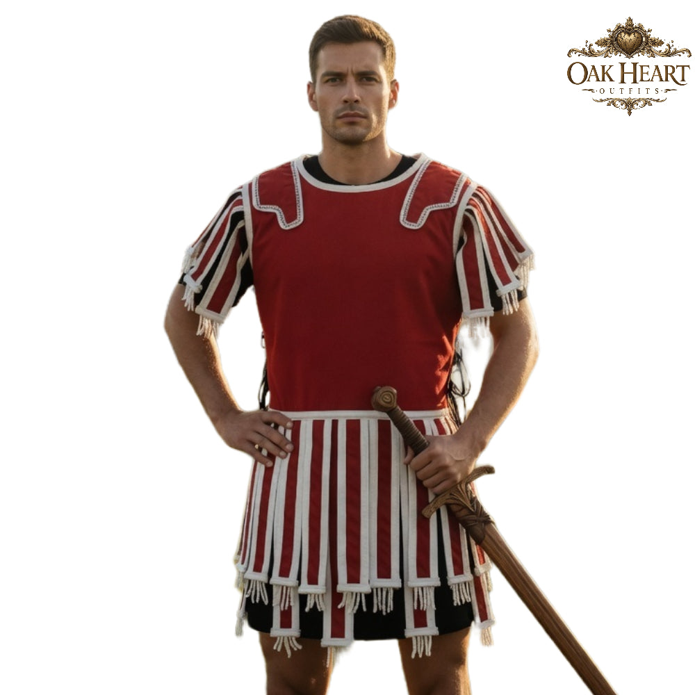Roman Subarmalis Quilted Vest – Padded Armor for Reenactment
