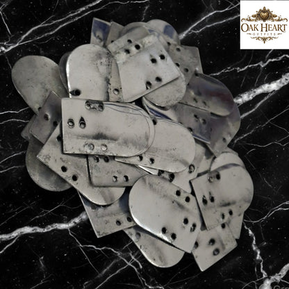 Roman Silver Scale Armor Type 13 – 13x25mm Lorica Squamata Cuirass