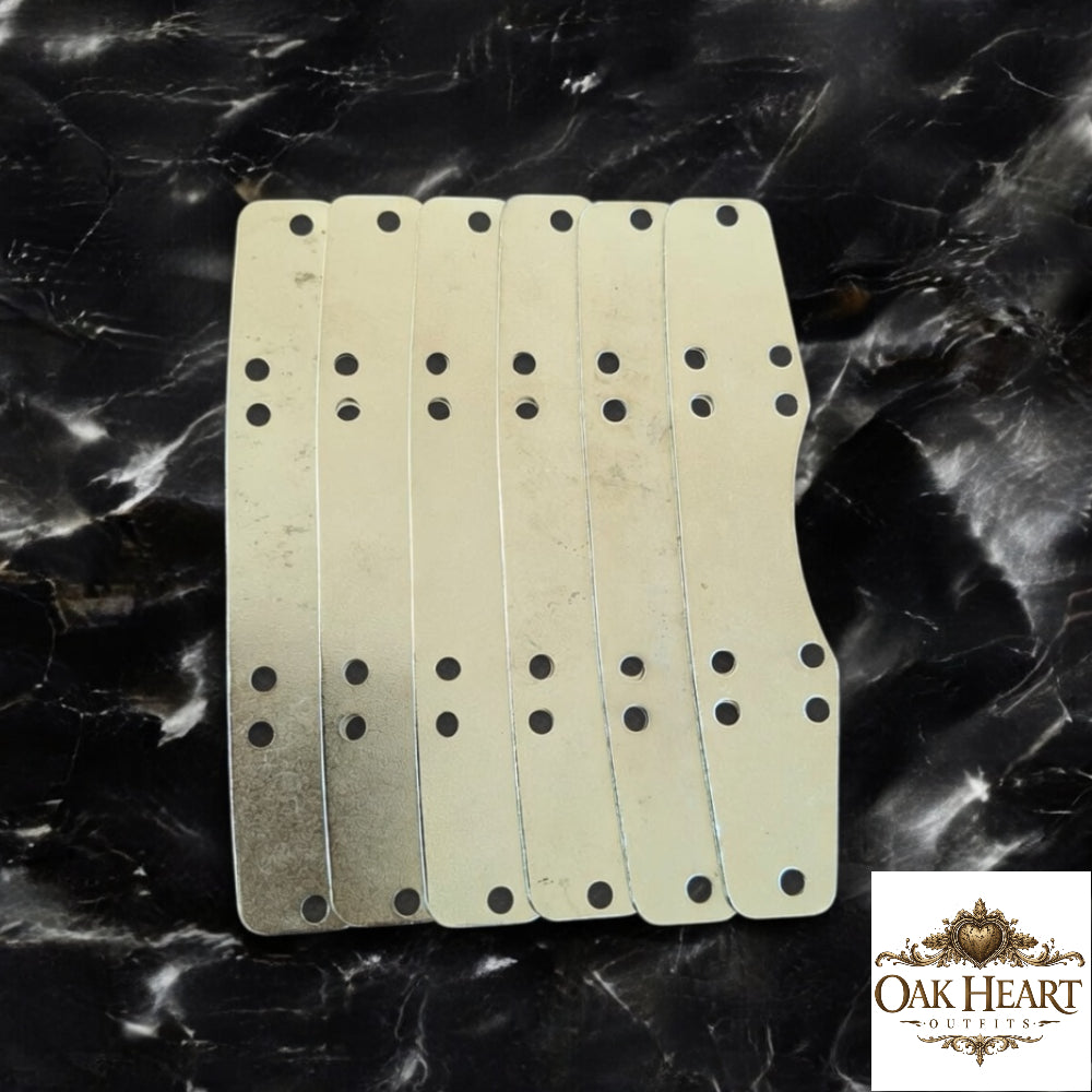 Lombardic Steel Lamellar Tassets – Type 9 Scale Armor Plates for LARP