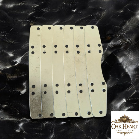 Lombardic Steel Lamellar Tassets – Type 9 Scale Armor Plates for LARP
