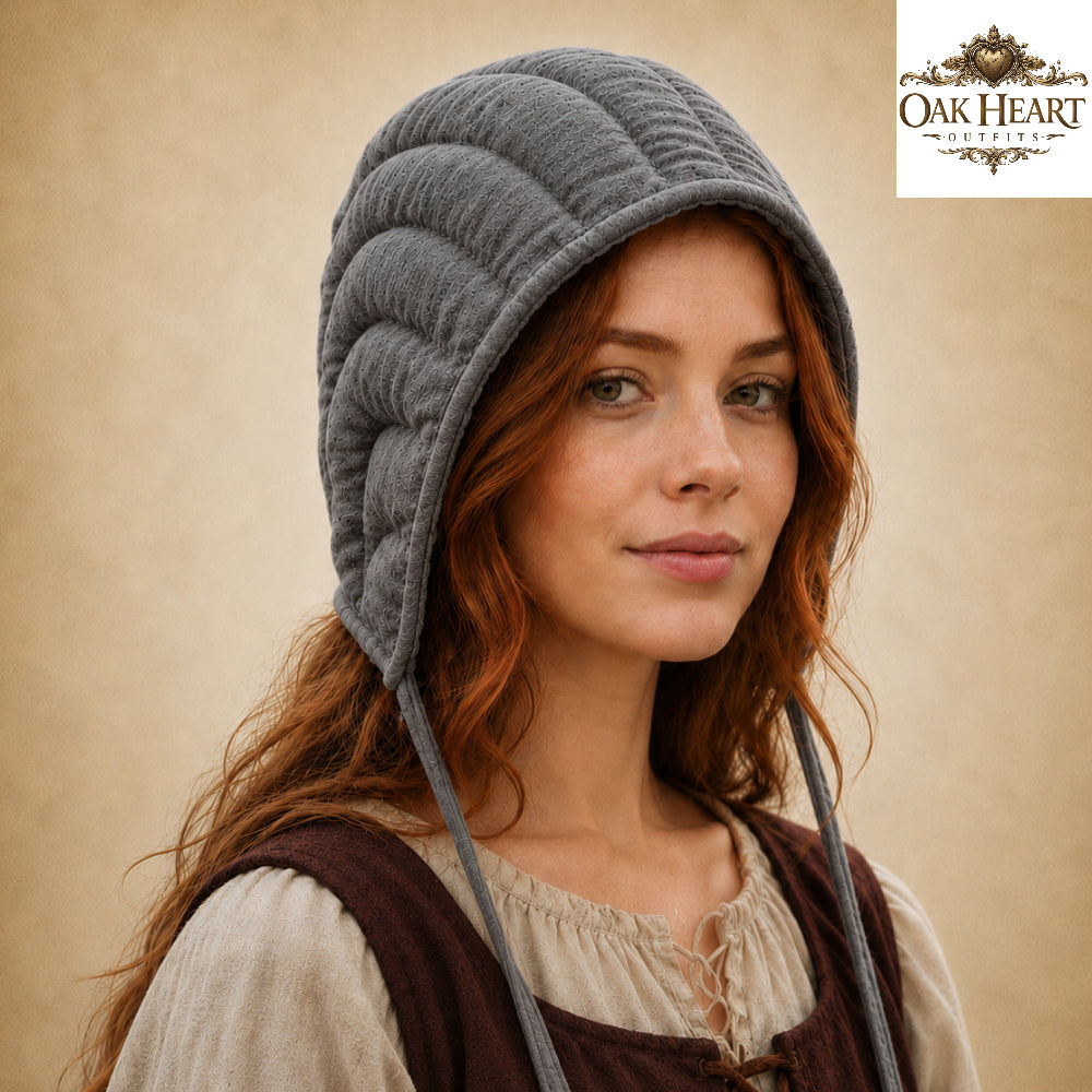 Medieval Padded Arming Cap for Armor & Ren Faire