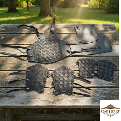 Medieval Mercenary Leather Body Armor – LARP Ren Faire Costume