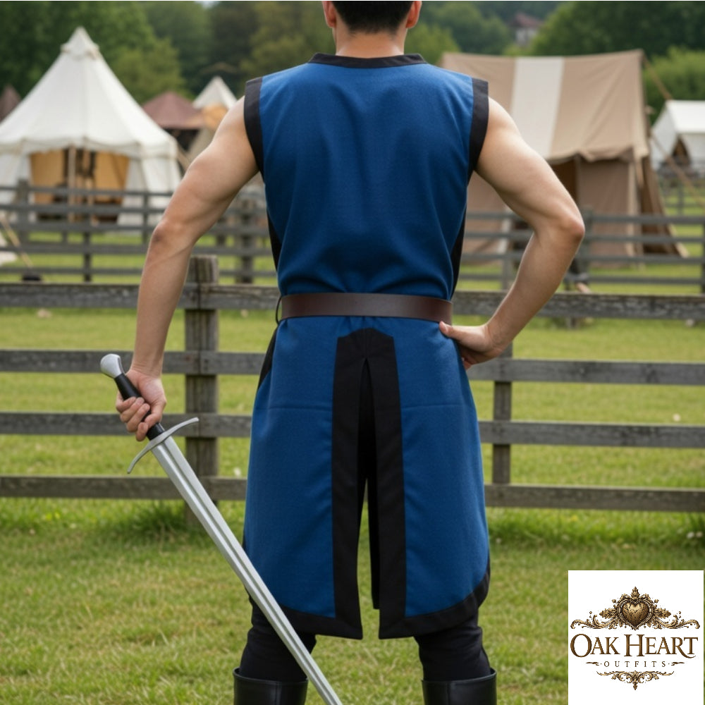 Medieval Knight Tabard Surcoat – Renaissance Faire Tunic for LARP & Cosplay