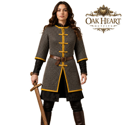 Battle Ready Chainmail Shirt – 9MM Flat Riveted Mail