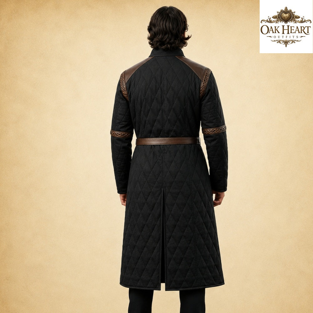 Medieval Gambeson Padded Armor – Quilted Cotton Aketon for LARP & SCA