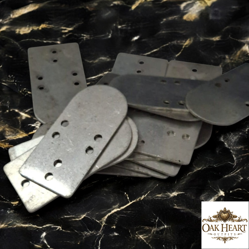 Aluminum Lamellar Plates Type 16 – Tombstone Style Armor for Reenactment