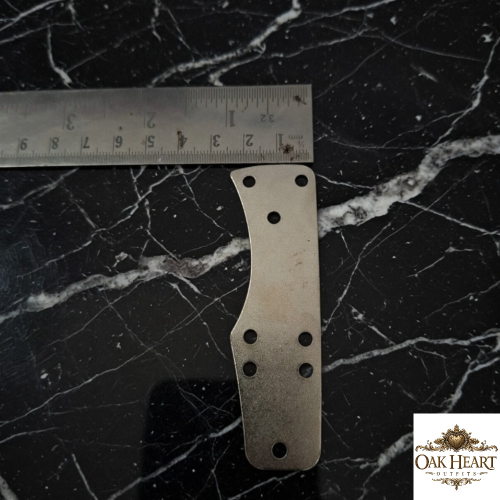 Lombardic Steel Lamellar Plates – Type 7 8.5x2.5 cm Armor Supplies