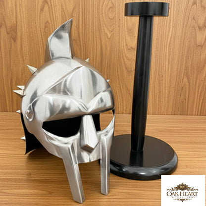 Maximus Gladiator Helmet – 300 Movie Replica with Stand