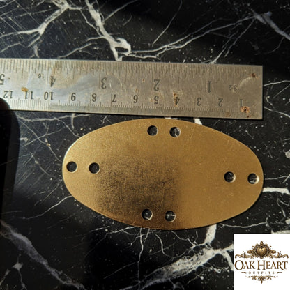 Visby Steel Lamellar Plates Type 5 – 9.3x5.3 cm Medieval Armor Scales