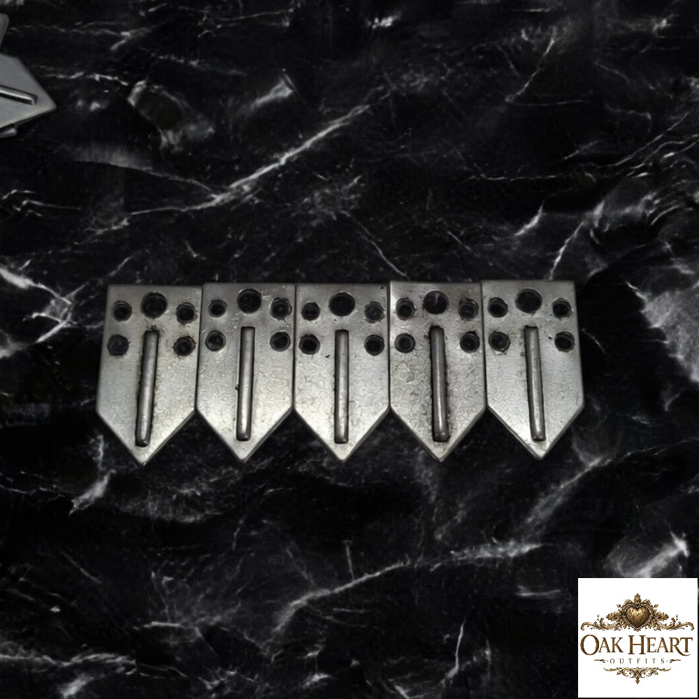 Steel Lamellar Scales – 13x25mm Armor Plates for DIY & Repair