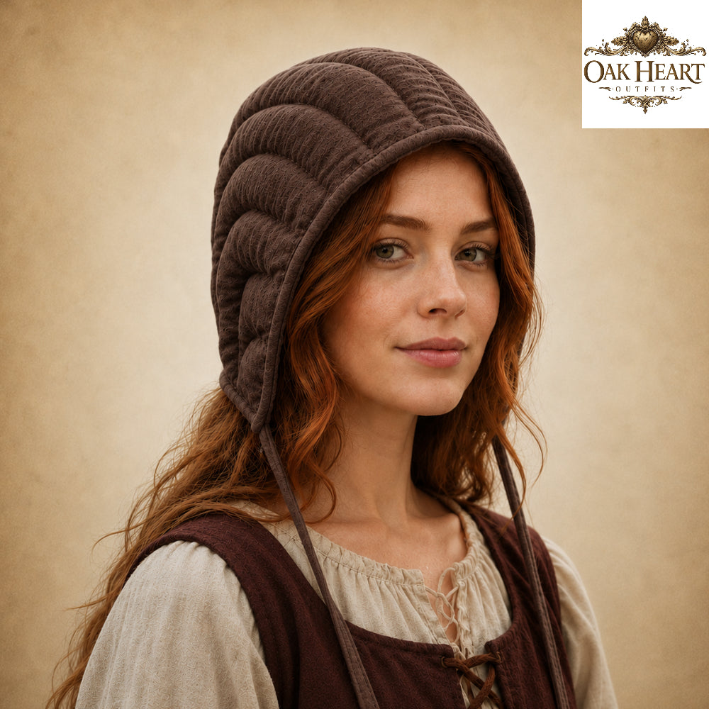 Medieval Padded Arming Cap for Armor & Ren Faire