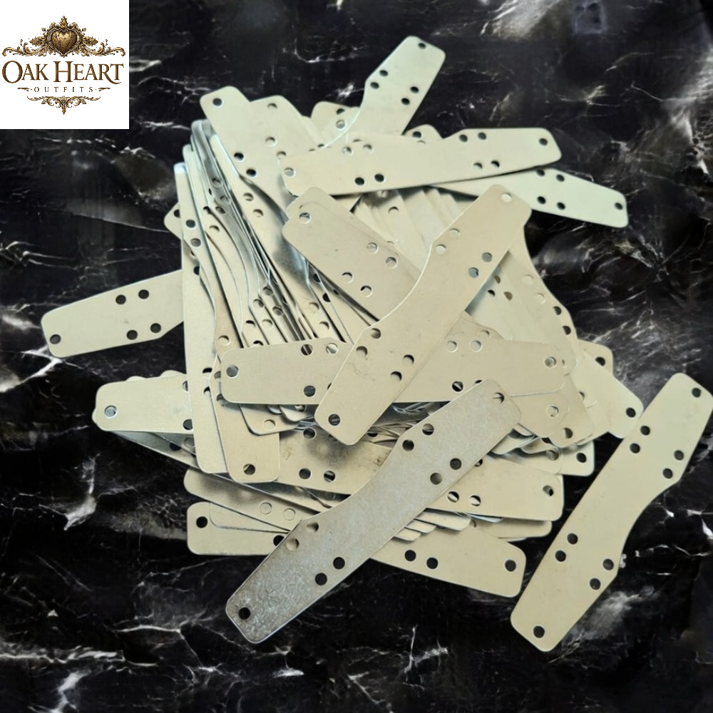 Lombardic Steel Lamellar Tassets – Type 9 Scale Armor Plates for LARP