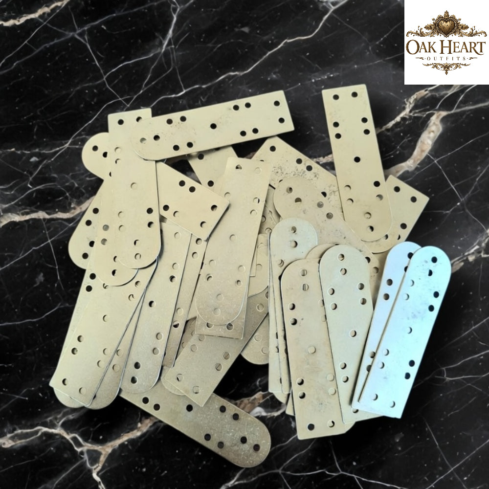 Birka Style Lamellar Plates Type 8 – 25 Steel Scales for Armor Build