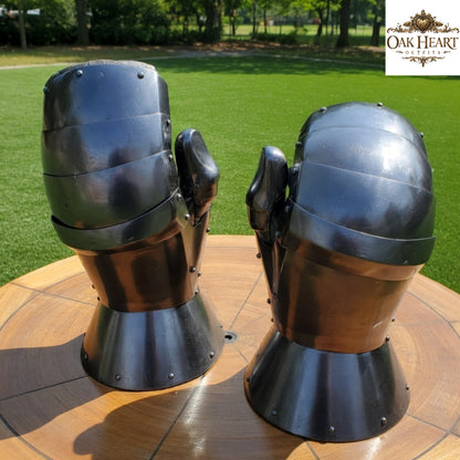 Medieval Gauntlets – 16 Gauge Mild Steel Armor Gloves