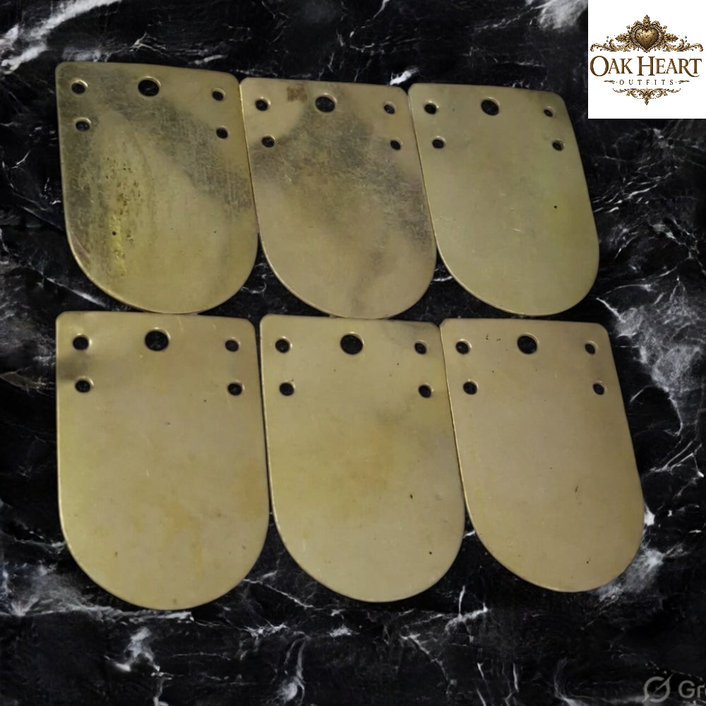 Roman Brass Scale Armor Type 12 – 25x35mm Reenactment Armour Kit