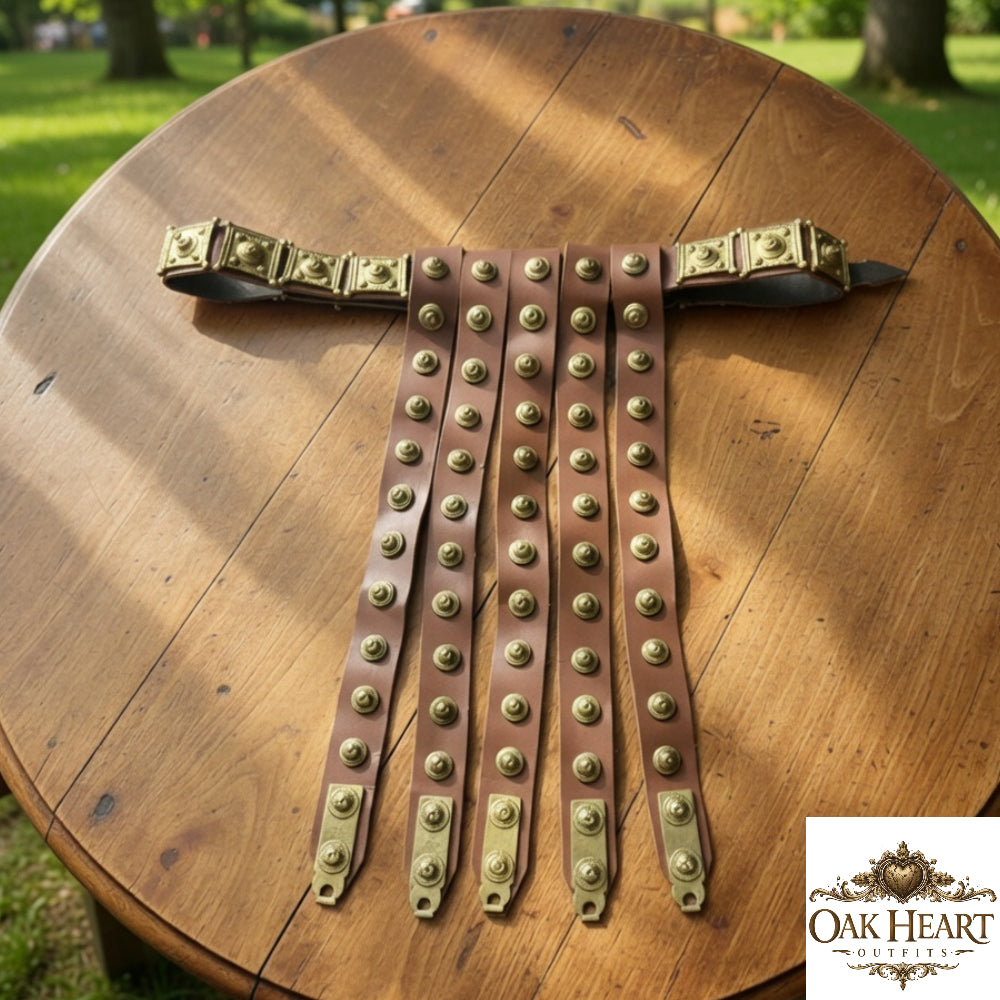 Roman Cingulum Belt Handmade – Ancient Reenactment & LARP Costume Belt