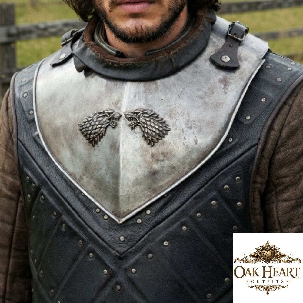 Medieval Gorget 18 Gauge Steel Neck Armor HEMA LARP Cosplay Reenactment Costume