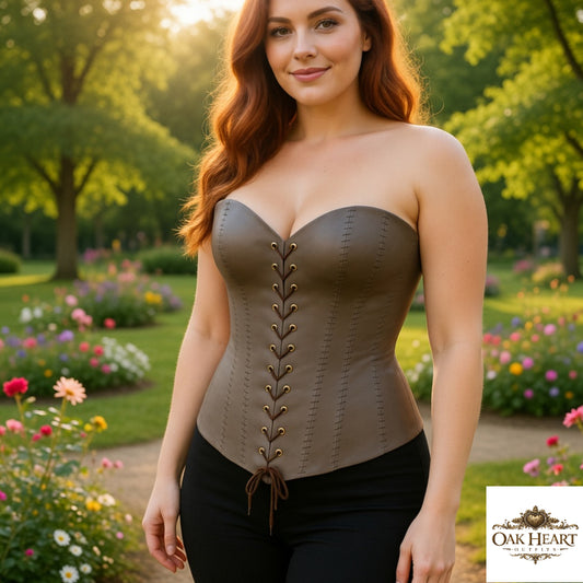 Medieval Leather Vest LARP & Ren Faire