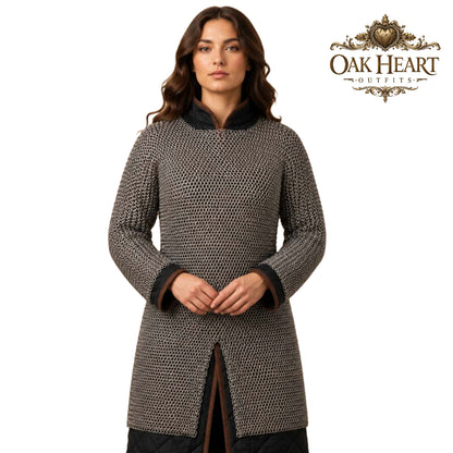 Chainmail Shirt – 9mm Round Riveted With Washers Medieval Armor