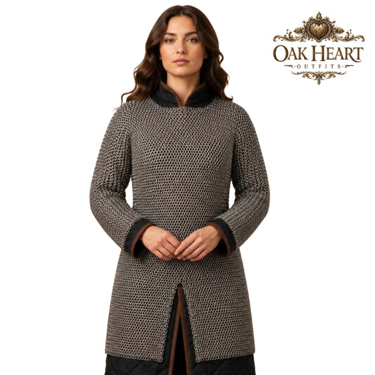 Chainmail Shirt – 9mm Round Riveted With Washers Medieval Armor