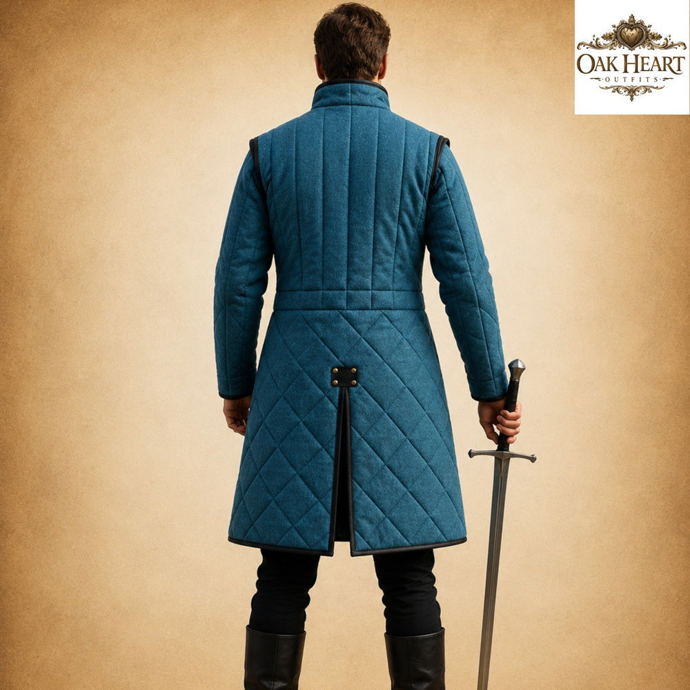 Medieval Ren Faire Cotton Padded Gambeson Jacket