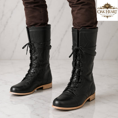 Medieval Leather Boots